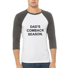 Unisex 3/4 sleeve Raglan T-shirt